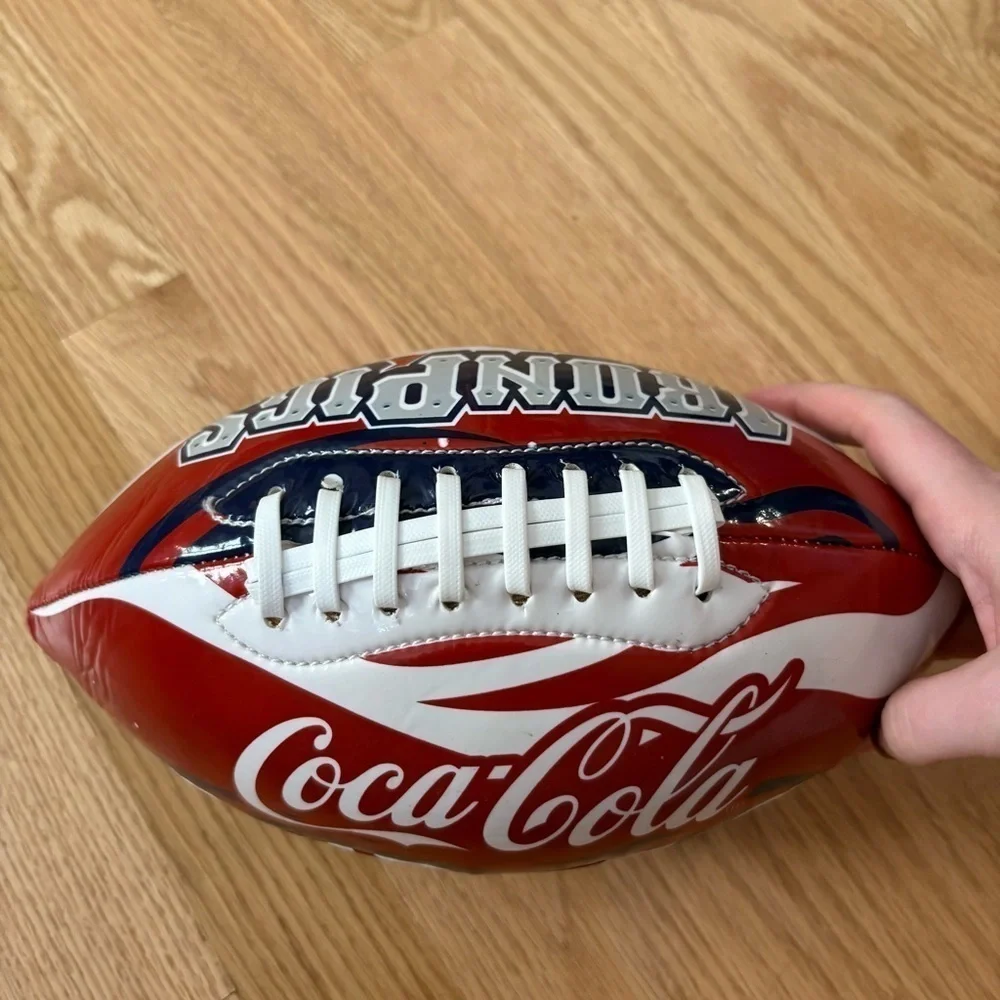 Coca Cola Iron Pigs Lehigh Valley MiLB Football Promotional Baseball